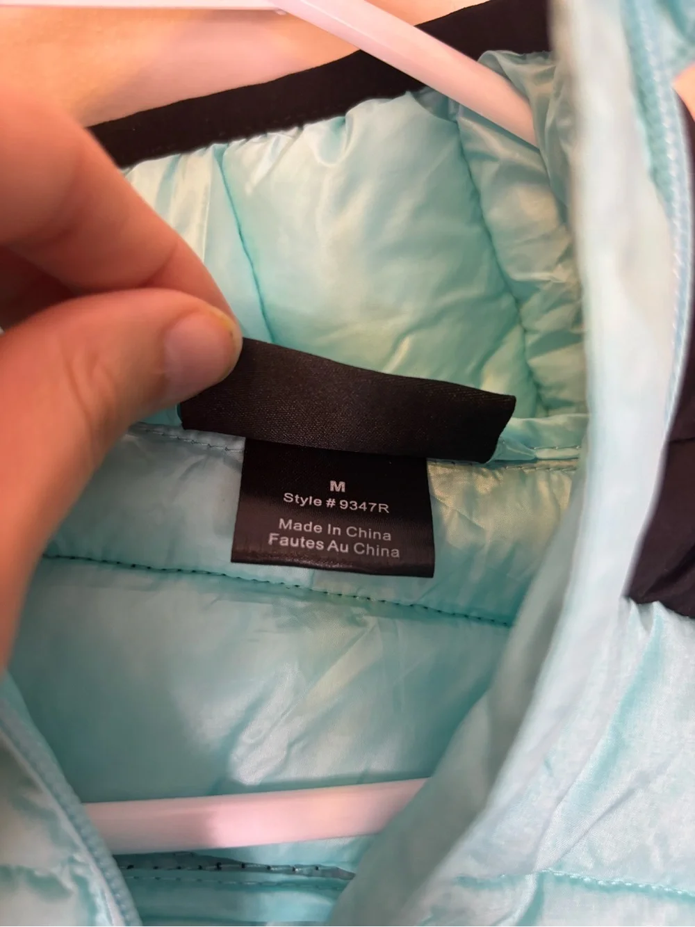New Boulder Gear Light Blue Quilted Puffer Jacket - Little Girl’s Medium